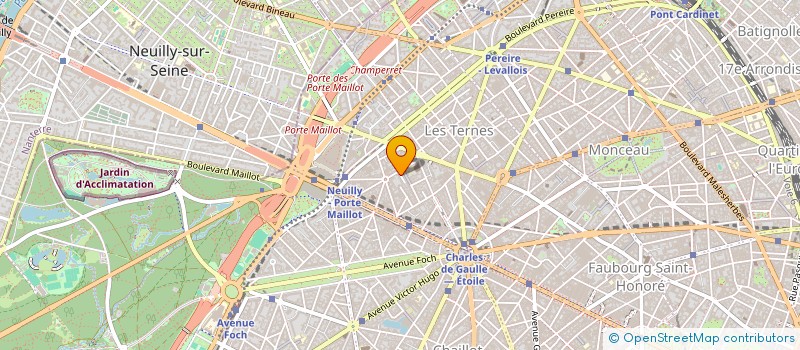 localisation de l'entreprise AVERNI  PARIS