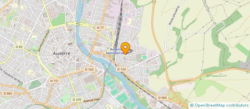 localisation de l'entreprise AVERROES à AUXERRE