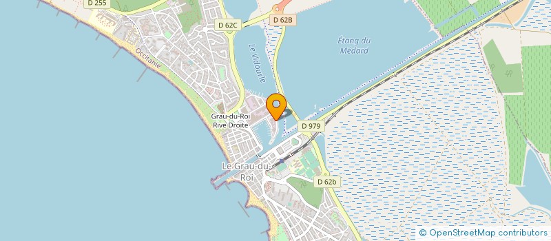 localisation de l'entreprise AVERSA ET CIE SNC  LE GRAU-DU-ROI