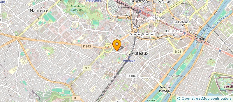 localisation de l'entreprise AVERSENTE / PRIVAT DE FORTUNIE  PUTEAUX