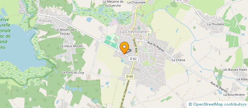 localisation de l'entreprise AVERTY DENIAUD INVEST  LA CHEVROLIERE