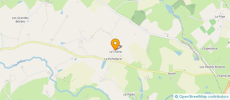 localisation de l'entreprise AVERTY ED TRANSPORT  SAINT-AUBIN-LE-CLOUD