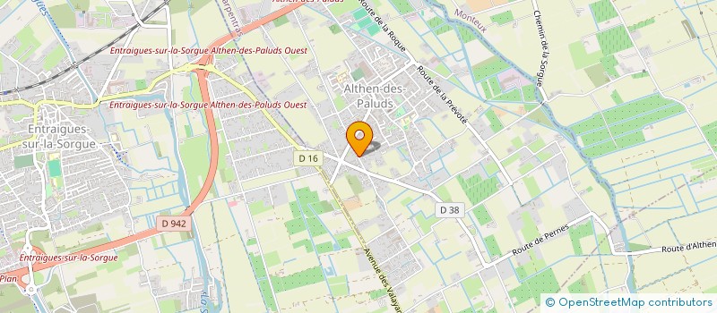 localisation de l'entreprise AVEST IMMO  ALTHEN-DES-PALUDS