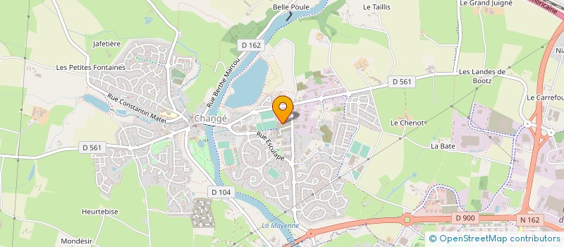localisation de l'entreprise AVET BIO  CHANGE