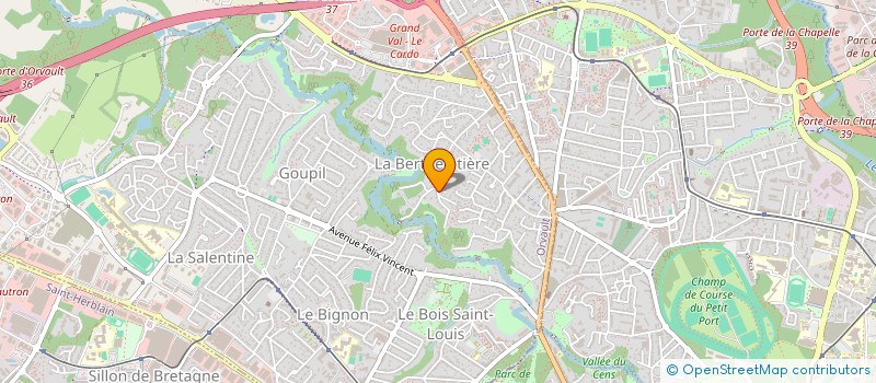 localisation de l'entreprise AVETA GLOBAL à ORVAULT