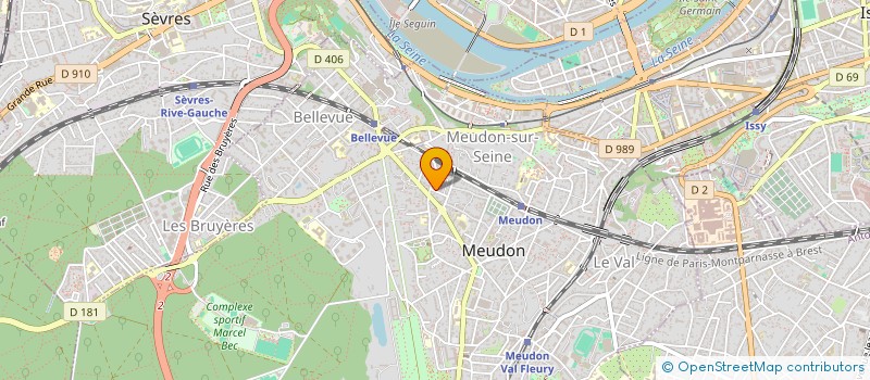 localisation de l'entreprise AVETIS à MEUDON