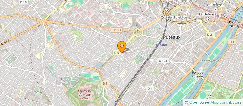 localisation de l'entreprise AVETIS COURTAGE à SURESNES