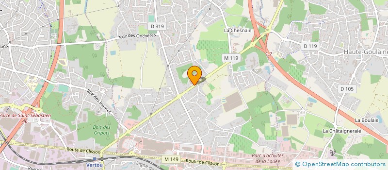 localisation de l'entreprise AVETISYAN PERE ET FILS à BASSE-GOULAINE