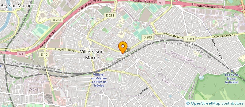localisation de l'entreprise AVETVOUS à VILLIERS-SUR-MARNE