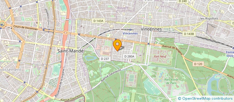 localisation de l'entreprise AVEVA à PUTEAUX