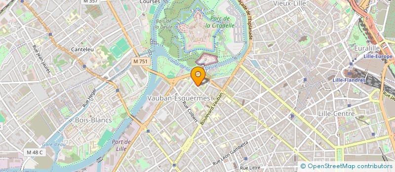 localisation de l'entreprise AVEWEB à LILLE