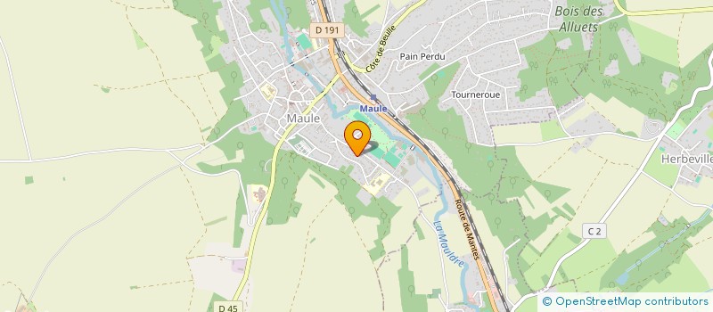 localisation de l'entreprise AVEX CONSTRUCT  MAULE