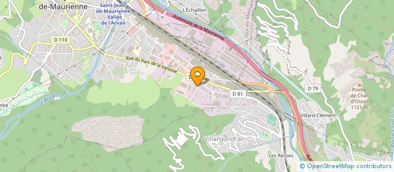 localisation de l'entreprise AVEXPERT  SAINT-JEAN-DE-MAURIENNE