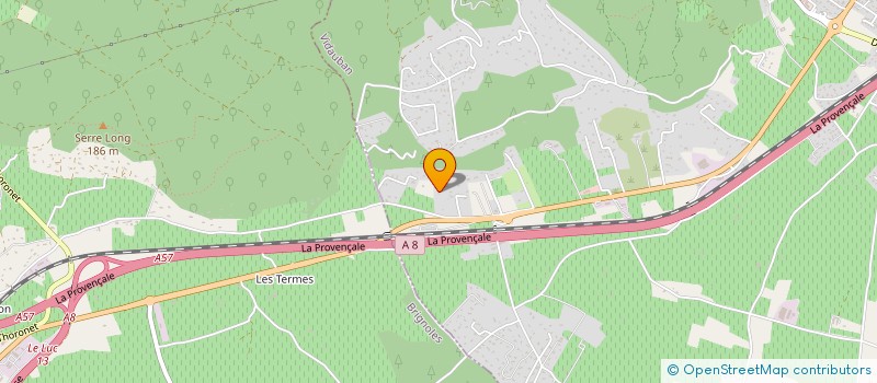 localisation de l'entreprise AVEYRON  VIDAUBAN