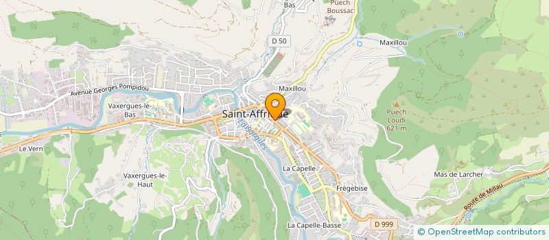 localisation de l'entreprise AVEYRON TERRE D'AVENTURES  SAINT-AFFRIQUE