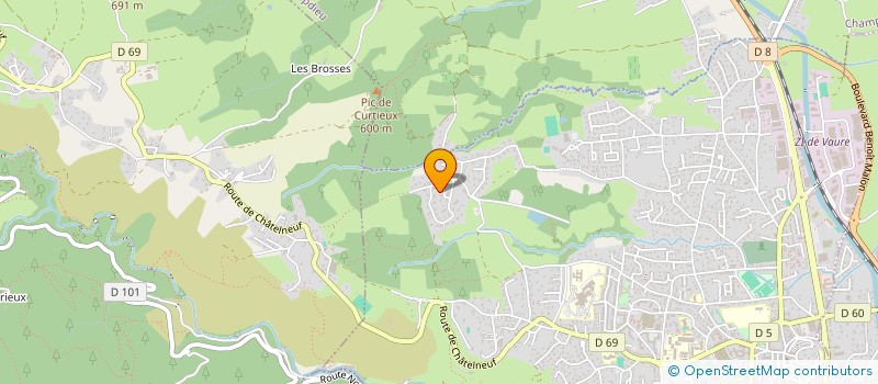 localisation de l'entreprise AVEZ NETWORK  MONTBRISON