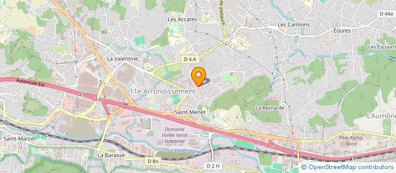localisation de l'entreprise AVF à MARSEILLE