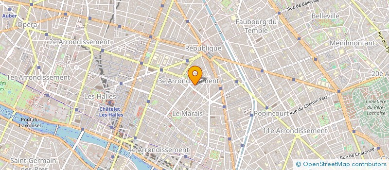 localisation de l'entreprise AVF COMPANY  PARIS