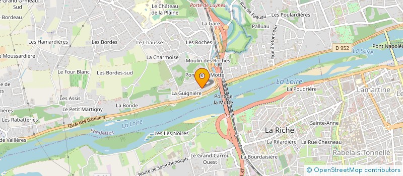 localisation de l'entreprise AVF PRODUCTION à FONDETTES