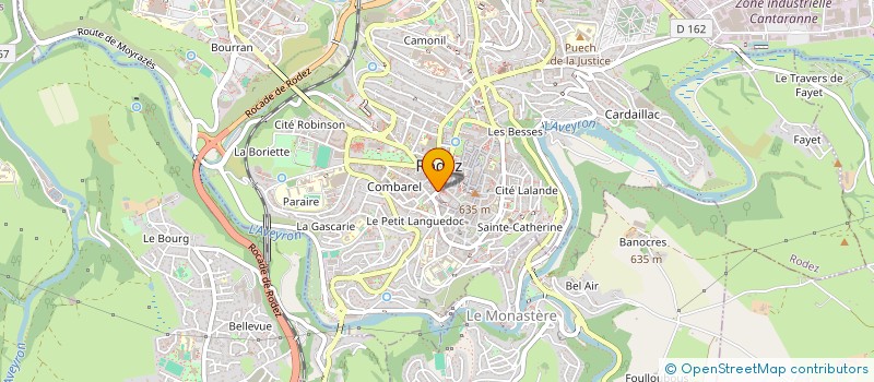 localisation de l'entreprise AVF RODEZ ACCUEIL DES VILLES FRANCAISES à RODEZ