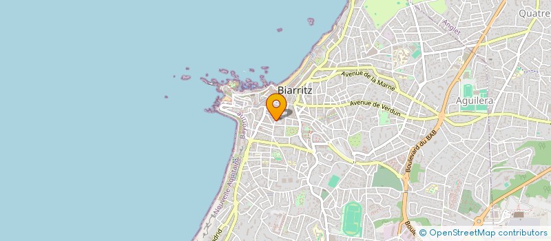 localisation de l'entreprise AVG à BIARRITZ