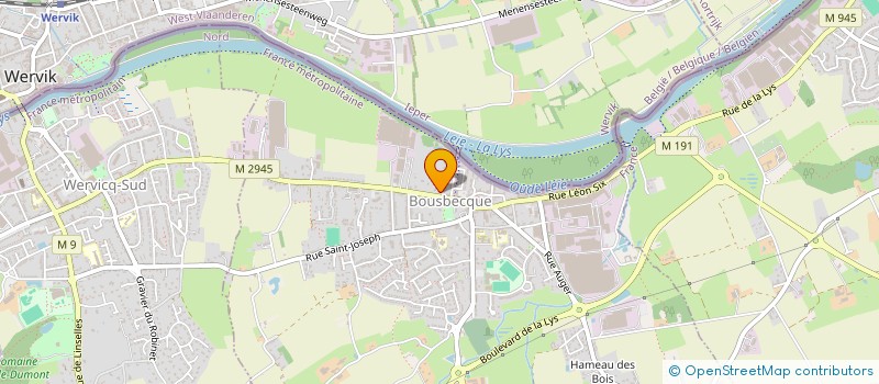 localisation de l'entreprise AVG CONSULTING  BOUSBECQUE