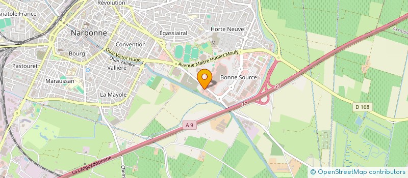 localisation de l'entreprise AVGRUIS & CO à NARBONNE