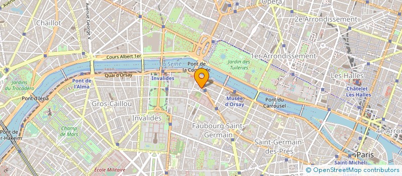 localisation de l'entreprise AVH  PARIS