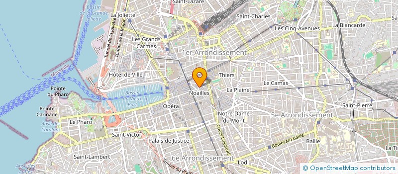 localisation de l'entreprise AVH à MARSEILLE