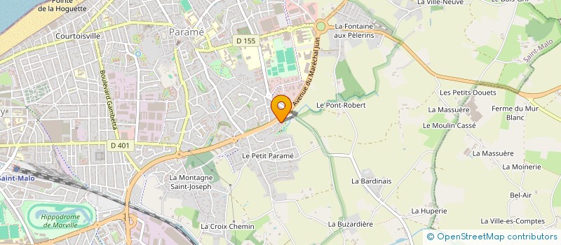 localisation de l'entreprise AVH YACHTING  SAINT-MALO