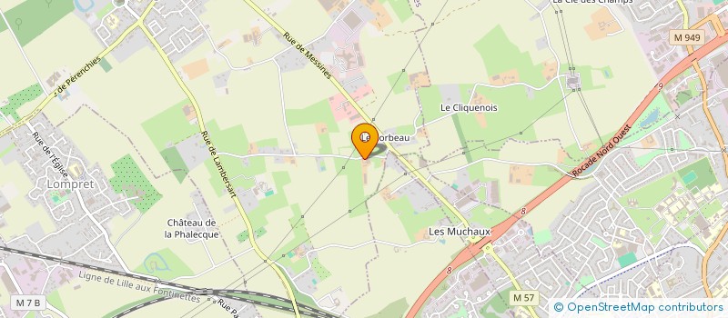 localisation de l'entreprise AVHB  VERLINGHEM