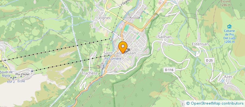 localisation de l'entreprise AVI à SAINT-LARY-SOULAN