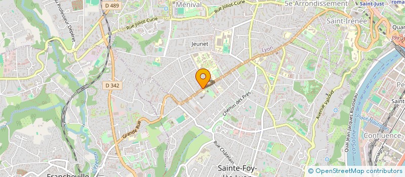 localisation de l'entreprise AVI à LYON