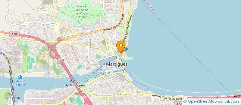 localisation de l'entreprise AVI AIR CONSULTING à MARTIGUES