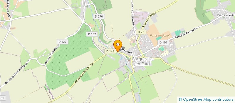 localisation de l'entreprise AVI CAUX à BACQUEVILLE-EN-CAUX