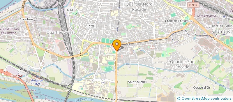 localisation de l'entreprise AVI COIFFURE  AVIGNON