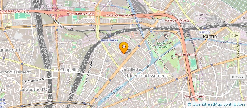 localisation de l'entreprise AVI COMMUNICATION  PARIS