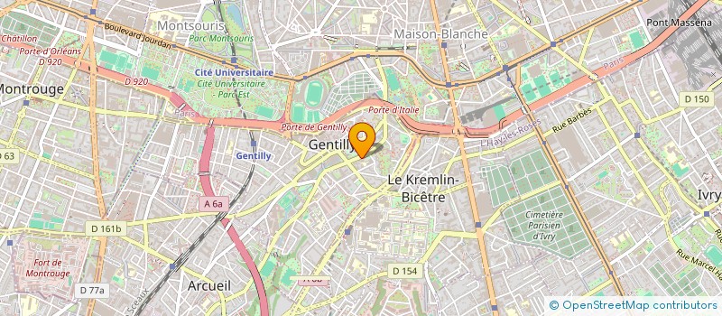 localisation de l'entreprise AVI CONNECT à GENTILLY
