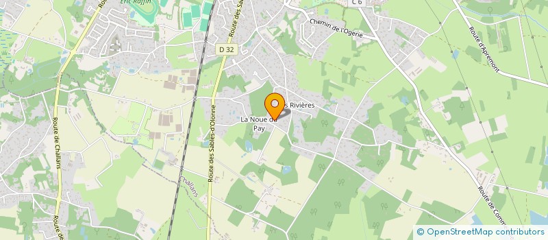 localisation de l'entreprise AVI CONSEILS  CHALLANS