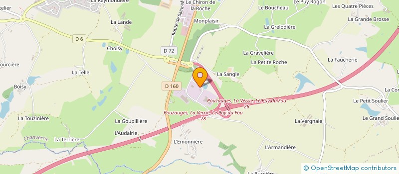 localisation de l'entreprise AVI-EURO-TRANS à CHANVERRIE