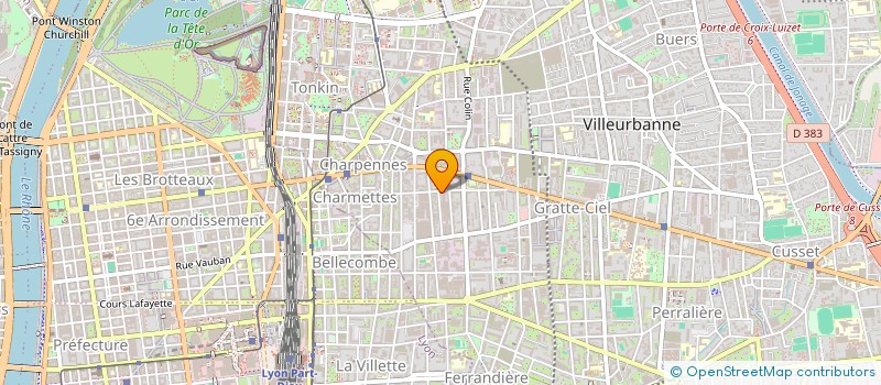 localisation de l'entreprise AVI FRANCE DISCOUNT à VILLEURBANNE