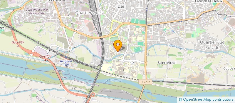 localisation de l'entreprise AVI MEDICAL à AVIGNON