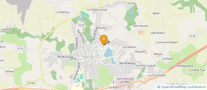 localisation de l'entreprise AVI MENE INTERVENTIONS à PLEMET