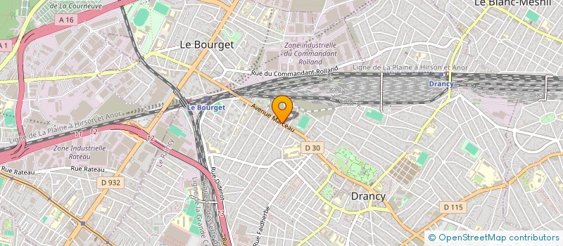 localisation de l'entreprise AVI NAT MULTIMEDIA à DRANCY