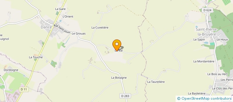 localisation de l'entreprise AVI - PERCHE à PERCHE-EN-NOCE