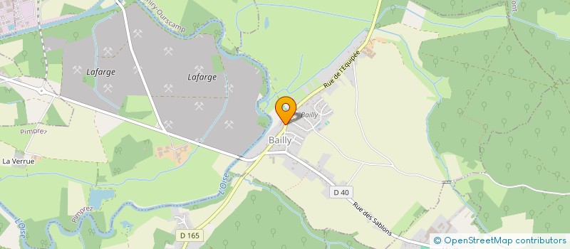 localisation de l'entreprise AVI-SERVICES  BAILLY