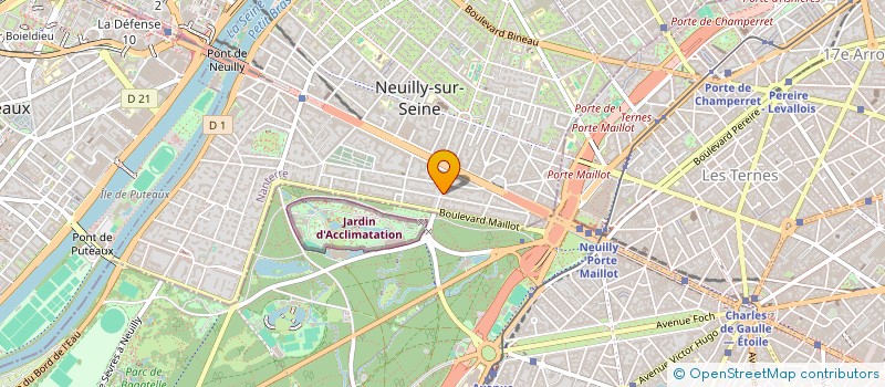 localisation de l'entreprise AVI SPIRA à NEUILLY-SUR-SEINE