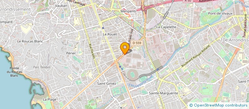 localisation de l'entreprise AVI VIDEO à MARSEILLE