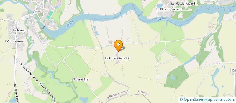 localisation de l'entreprise AVI' VOL à AIZENAY