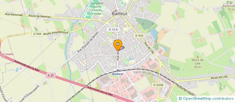 localisation de l'entreprise AVI-VOLAILLES à STRAZEELE